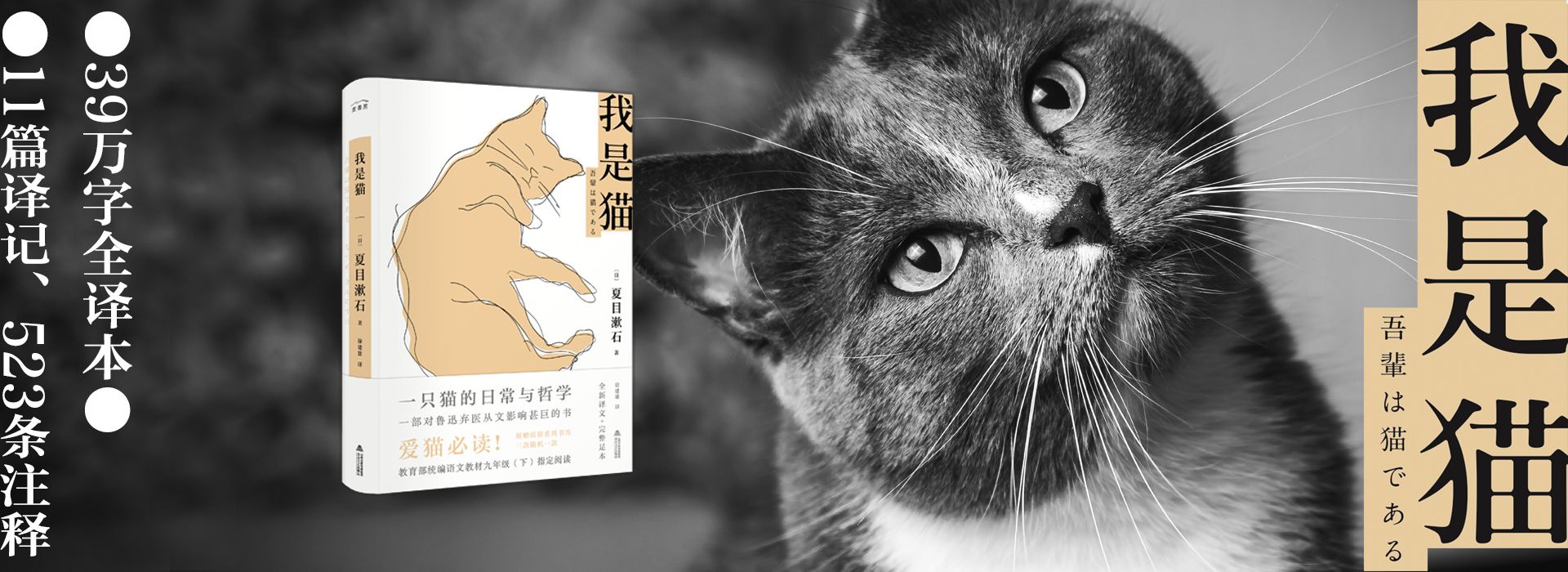 我是猫（全译本！一只猫的日常与哲学）